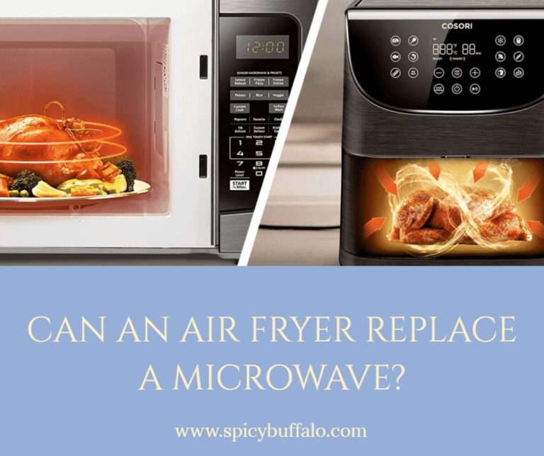 Can An Air Fryer Replace A Microwave? Spicy Buffalo