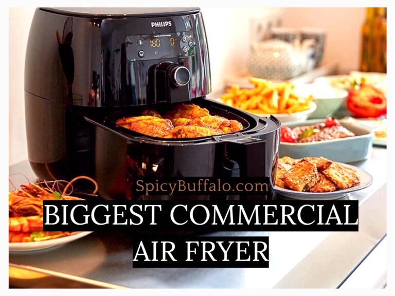 Biggest Commercial Air Fryer Spicy Buffalo