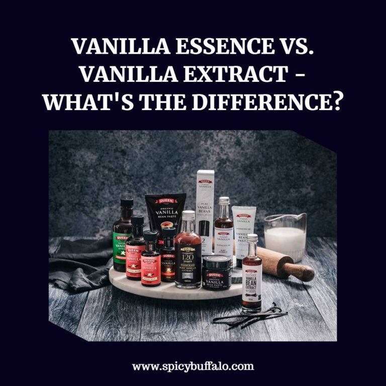 Vanilla Essence vs. Vanilla Extract What