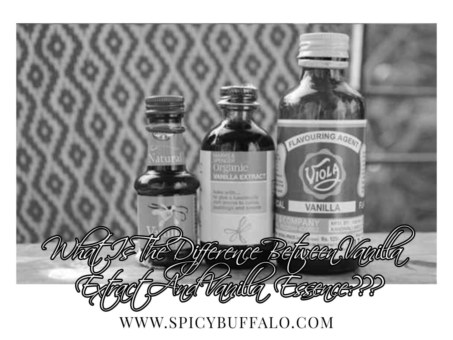 What Is The Difference Between Vanilla Extract And Vanilla Essence