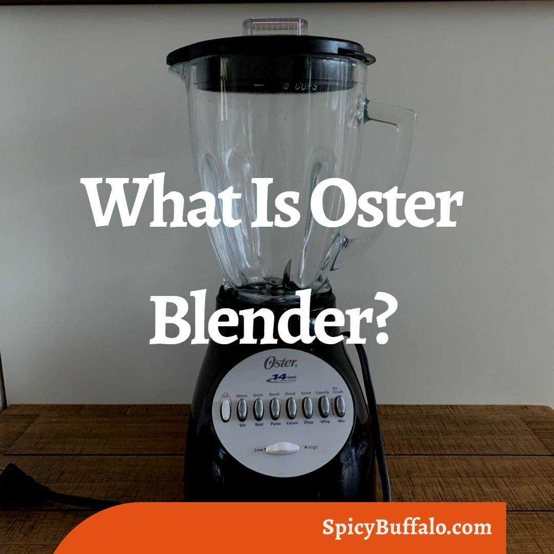 What Is Oster Blender? Spicy Buffalo