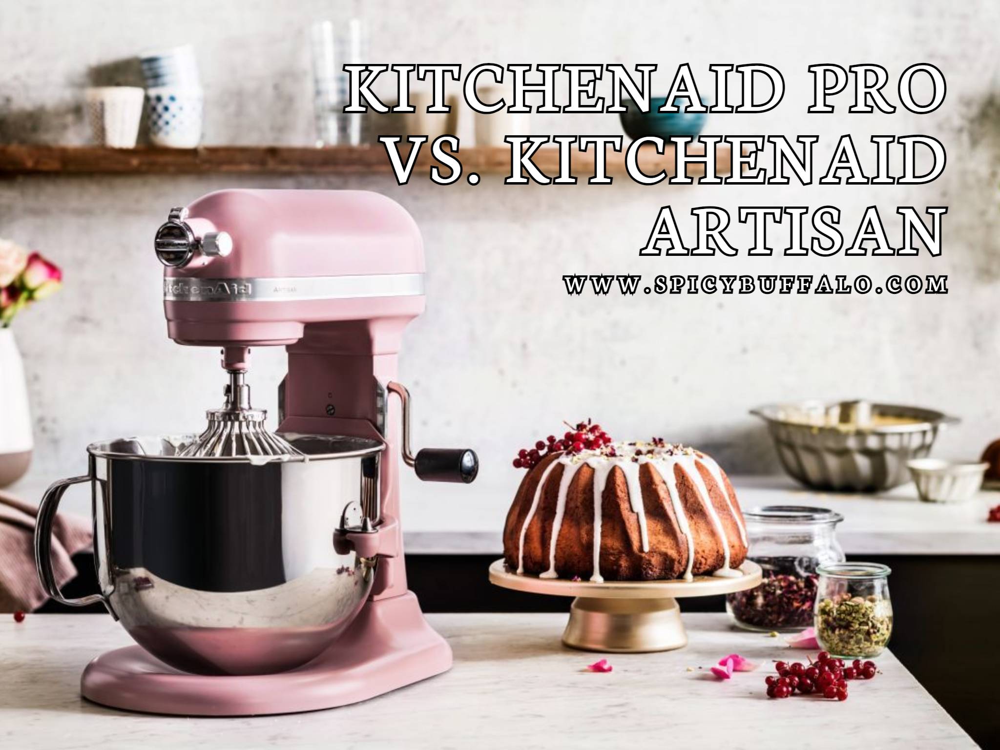 KitchenAid Pro Vs. KitchenAid Artisan Spicy Buffalo