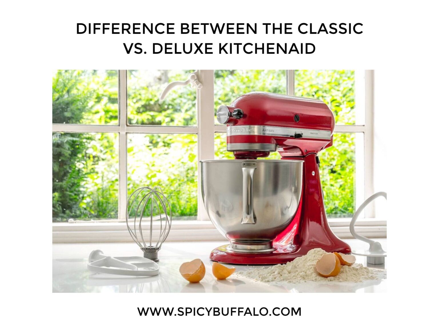 Difference Between The Classic Vs. Deluxe KitchenAid Spicy Buffalo