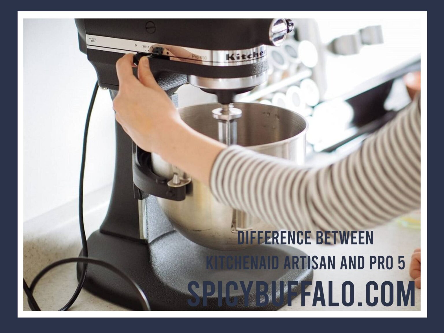 Difference Between KitchenAid Artisan and Pro 5 Spicy Buffalo