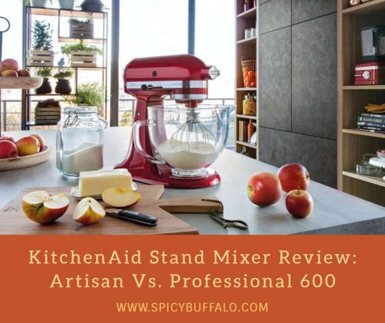 KitchenAid Stand Mixer Review Artisan Vs. Professional 600 Spicy Buffalo