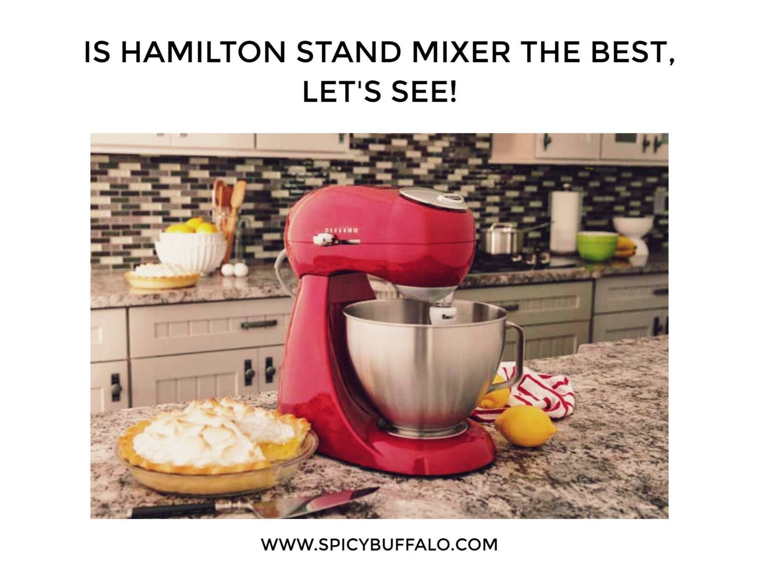Is Hamilton Stand Mixer The Best, Let's See! Spicy Buffalo