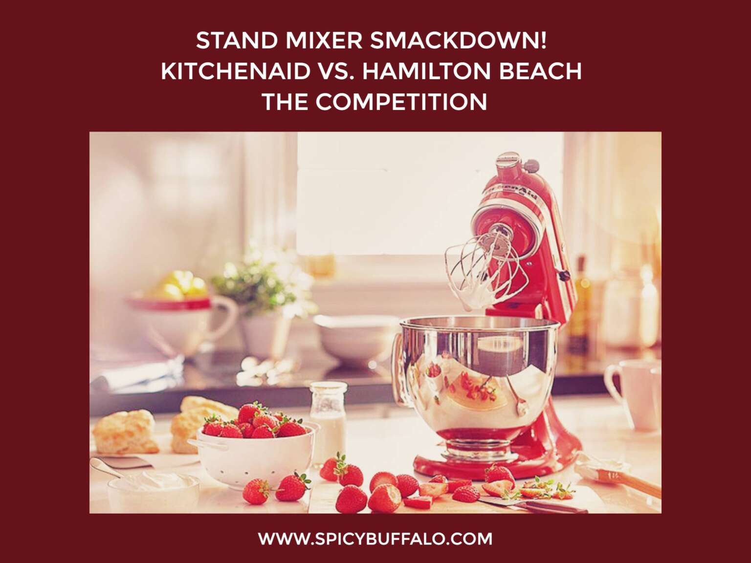 Stand Mixer Smackdown! KitchenAid vs. Hamilton Beach / The Competition