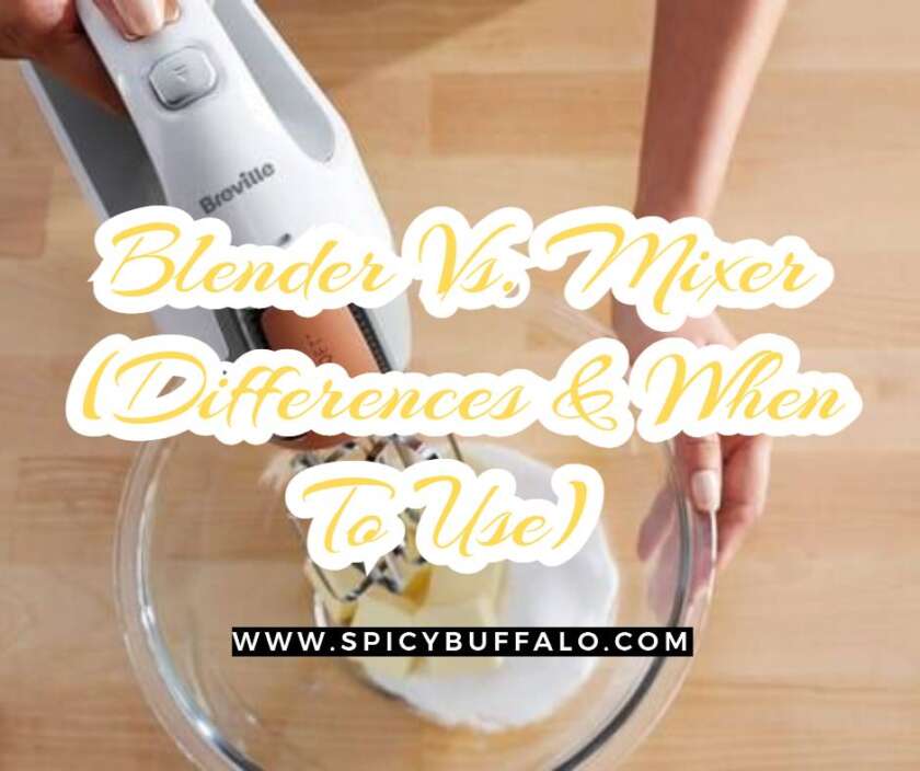 Blender Vs. Mixer (Differences & When To Use) Spicy Buffalo