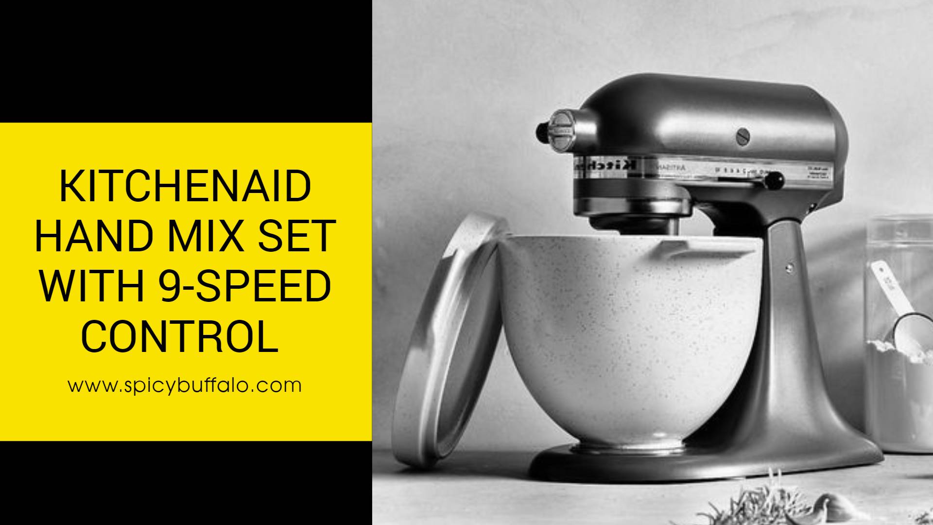 KitchenAid Hand Mix Set With 9Speed Control Spicy Buffalo