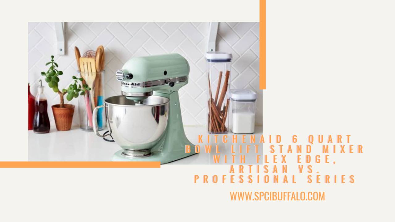 KitchenAid 6 Quart Bowl Lift Stand Mixer With Flex Edge, Artisan Vs