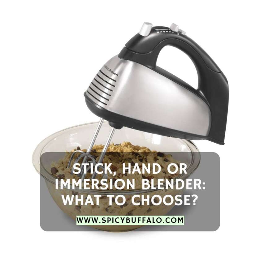 Stick, Hand Or Immersion Blender What To Choose? Spicy Buffalo