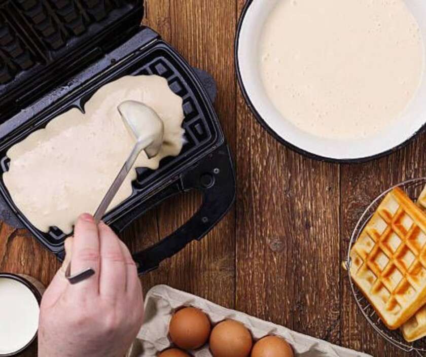 How Do You Make Waffles in a Cast Iron Waffle Maker Spicy Buffalo
