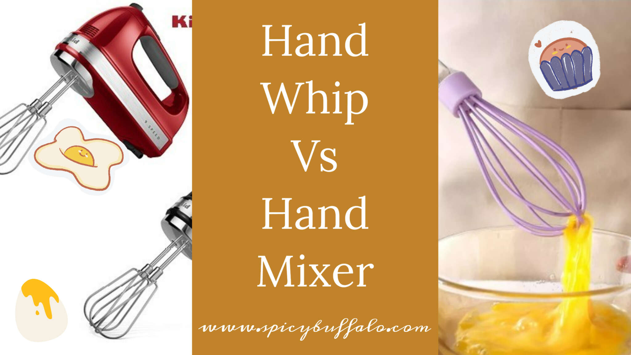 Hand Whip Vs Hand Mixer – Which One Should I Buy? | Spicy Buffalo Hand Whip Vs Hand Mixer – Which One Should I Buy? | Spicy Buffalo