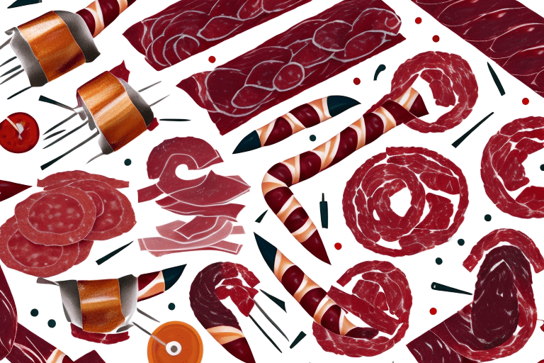 Two cured meats