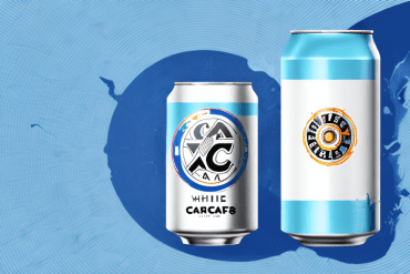 A can of white claw with a timer next to it