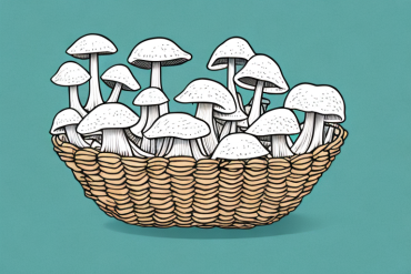 A basket of oyster mushrooms