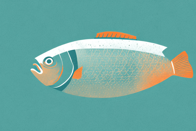 A perch fish in a natural environment