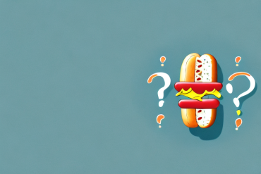 A hot dog with a question mark hovering above it