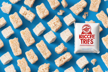 A package of rice krispie treats with a timer set to the expiration date