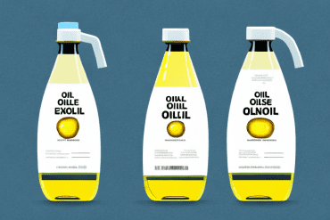 Two bottles of oil