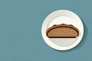 A loaf of ezekiel bread sitting on a plate
