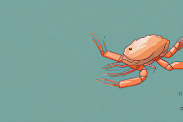 A shrimp in its natural environment