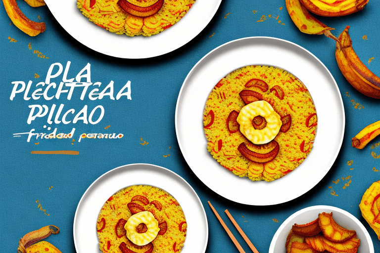 Can I serve paella rice with fried plantains?