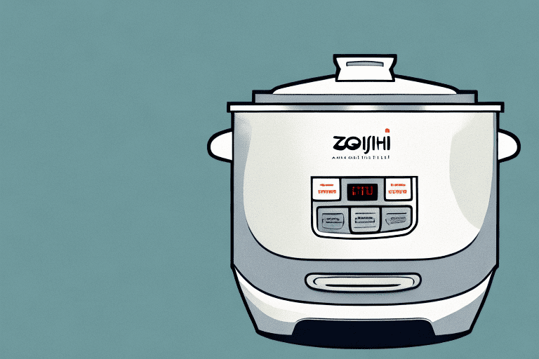 A zojirushi rice cooker with a bowl of cooked jasmine sweet rice