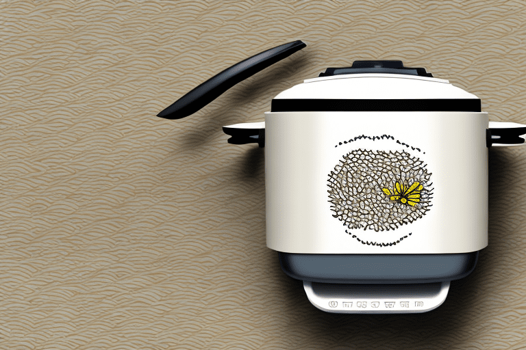 A zojirushi rice cooker with a setting for brown jasmine gaba rice