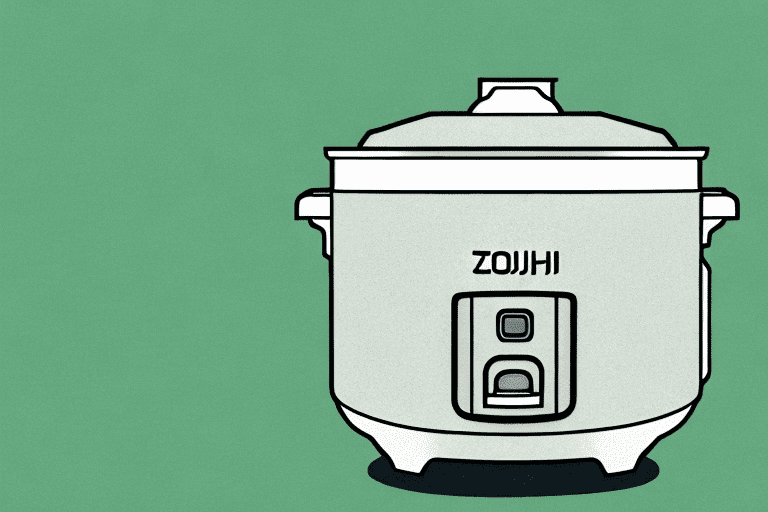 A zojirushi rice cooker with a bowl of cilantro lime rice