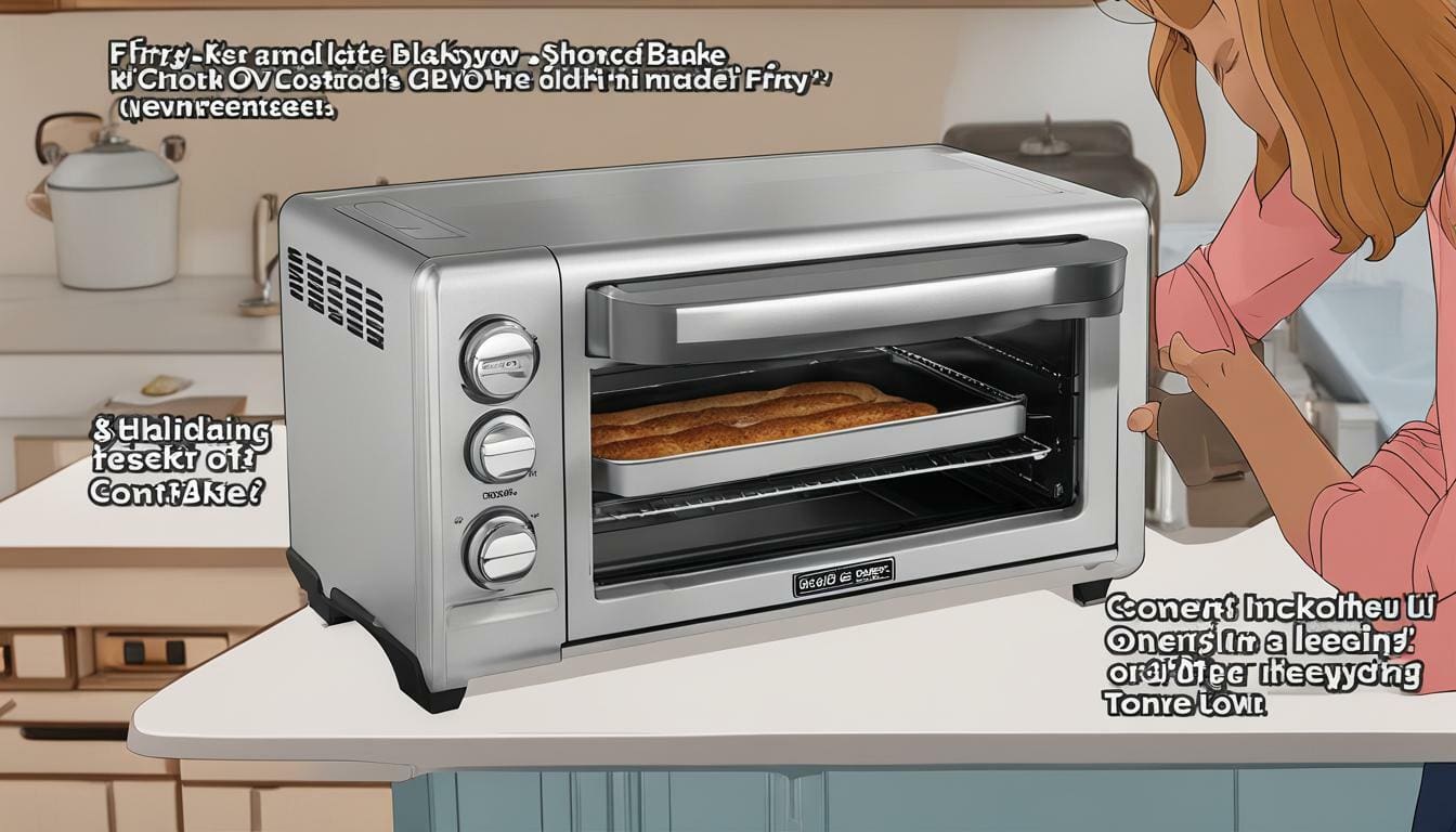 How to Reset Black & Decker Crisp 'n Bake Air Fry Toaster Oven?