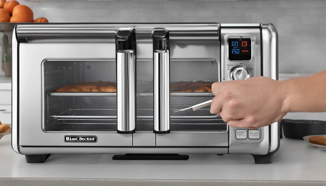 How to Reset Black+decker 6-slice Air Fryer Toaster Oven?