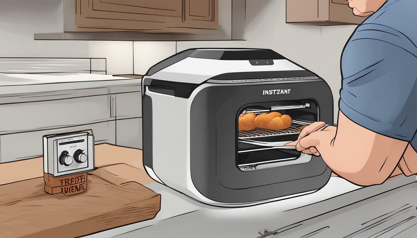 How to Reset Instant Vortex 10 Quart Air Fryer Oven?