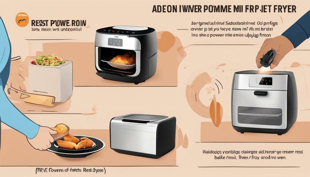 How to Reset Instant Vortex Mini Air Fryer Oven 4 Qt? Spicy Buffalo