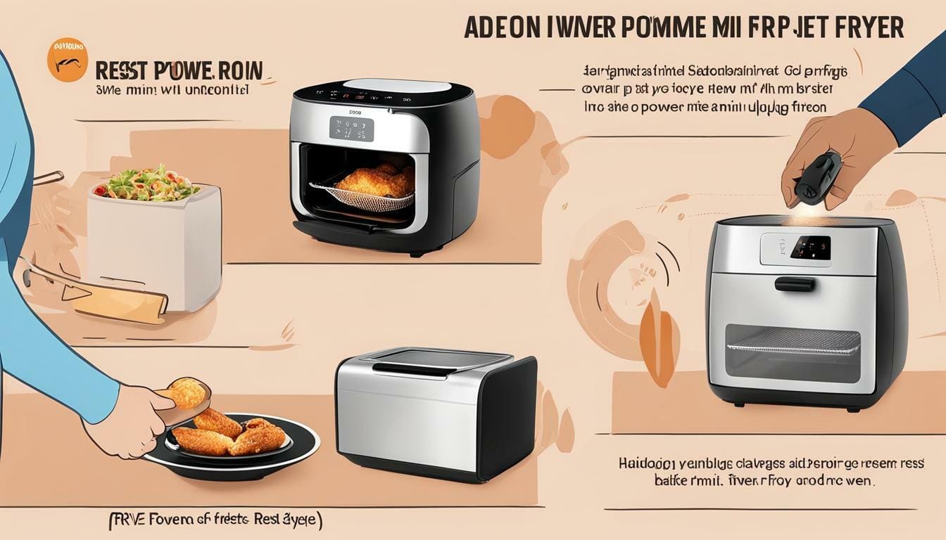 How to Reset Instant Vortex Mini Air Fryer Oven 4 Qt?