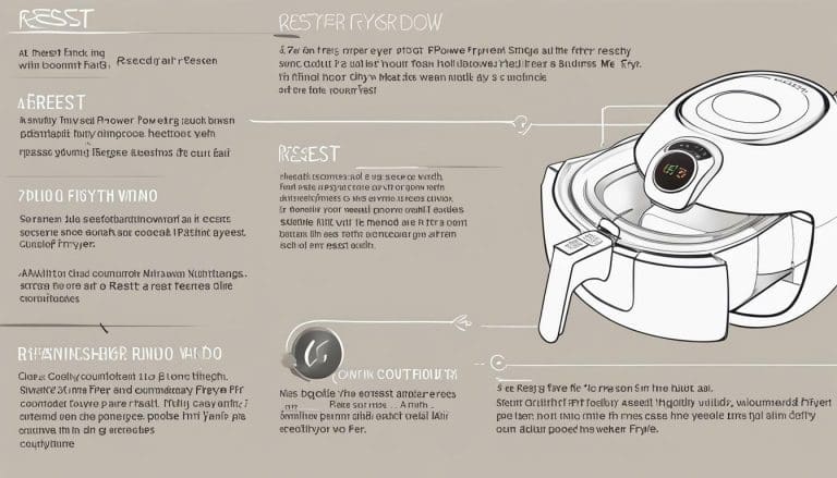 How to Reset Power Air Fryer Xl 3.4 Quart?