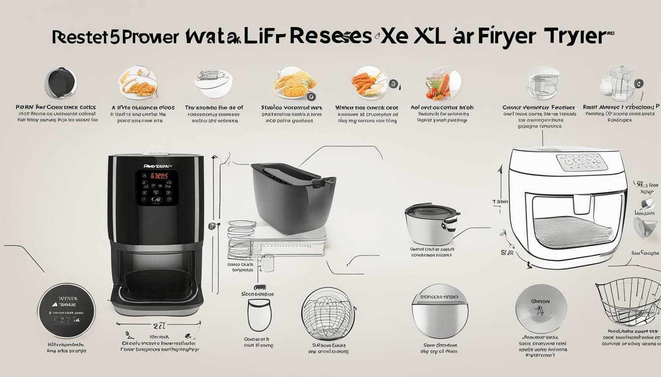 How to Reset Power Air Fryer Xl 5.3 Quart?