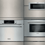 Two sleek double ovens