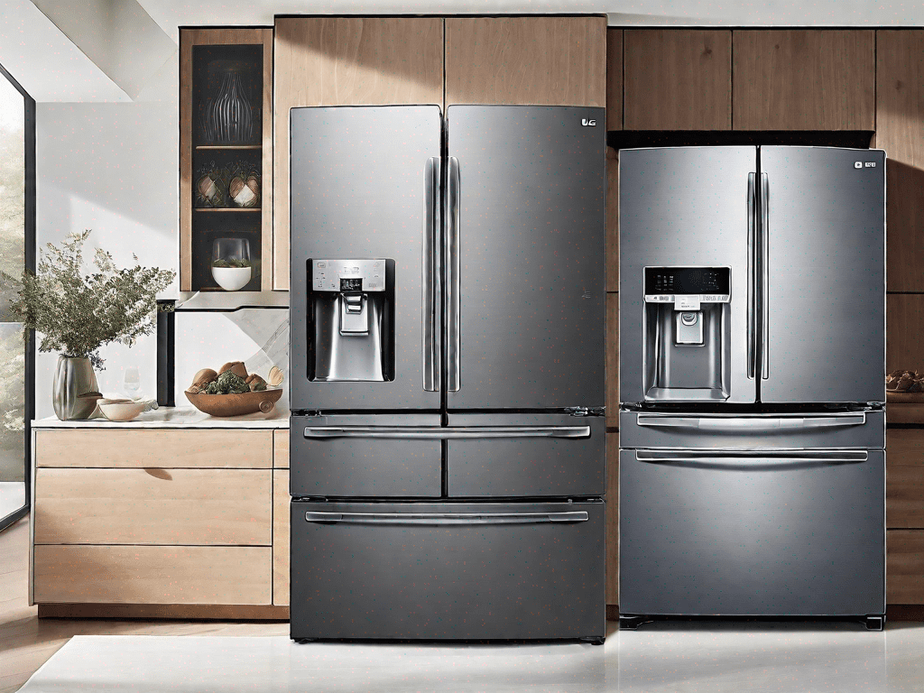 Comparing LG InstaView Counter Depth and Samsung Family Hub Refrigerators