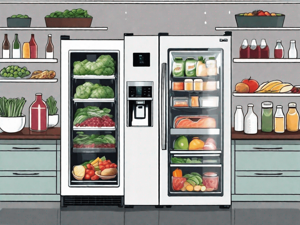 Comparing LG and Samsung Counter Depth Side-by-Side Refrigerators