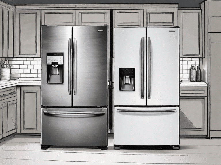 Comparing the Whirlpool French Door Refrigerator and the Samsung