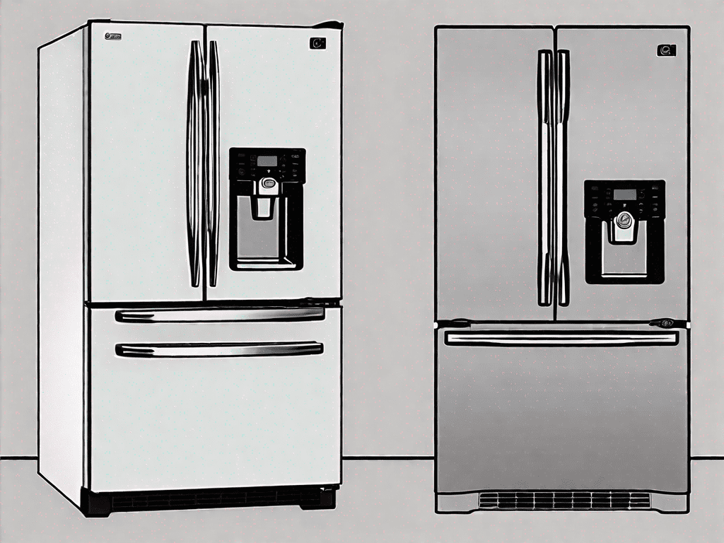 Comparing Jennair French Door Refrigerator vs GE Monogram