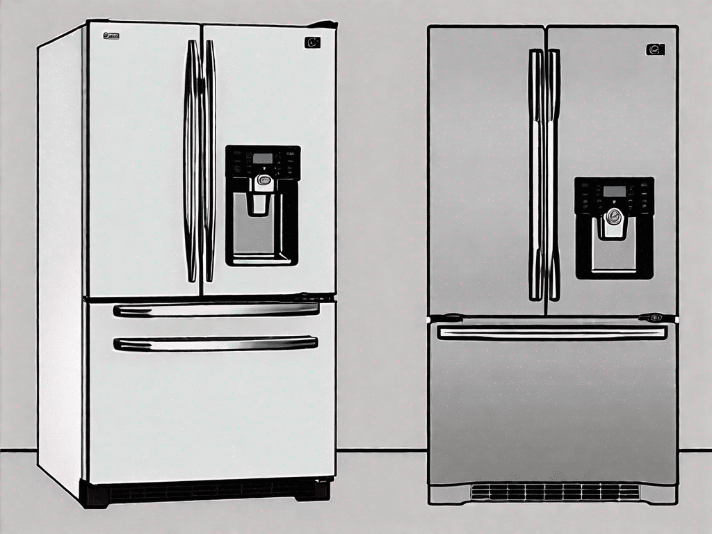 Two refrigerators