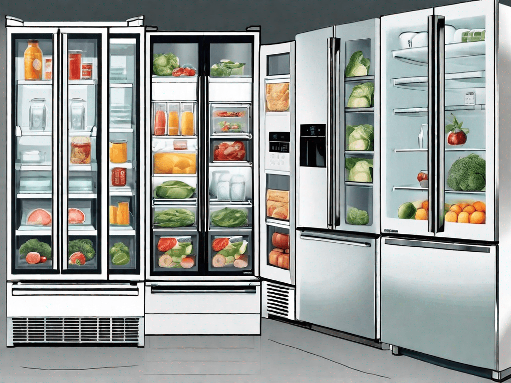 Comparing Subzero Undercounter Glass Door Refrigerator vs Liebherr Undercounter Refrigerator