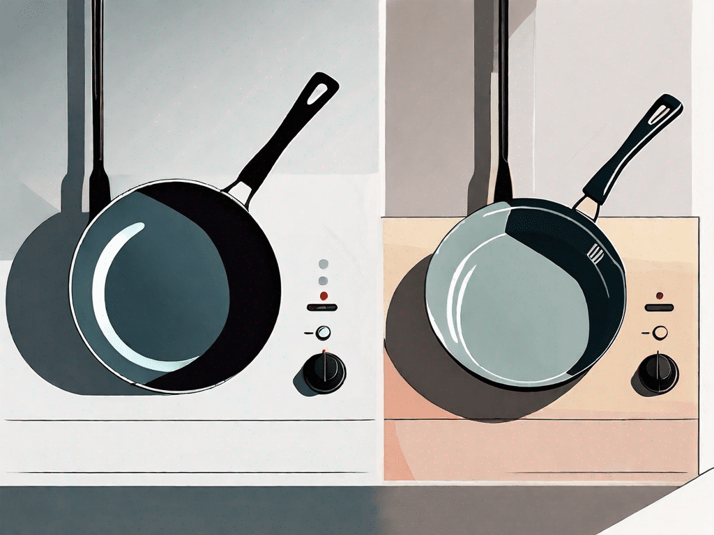 Two distinct frying pans