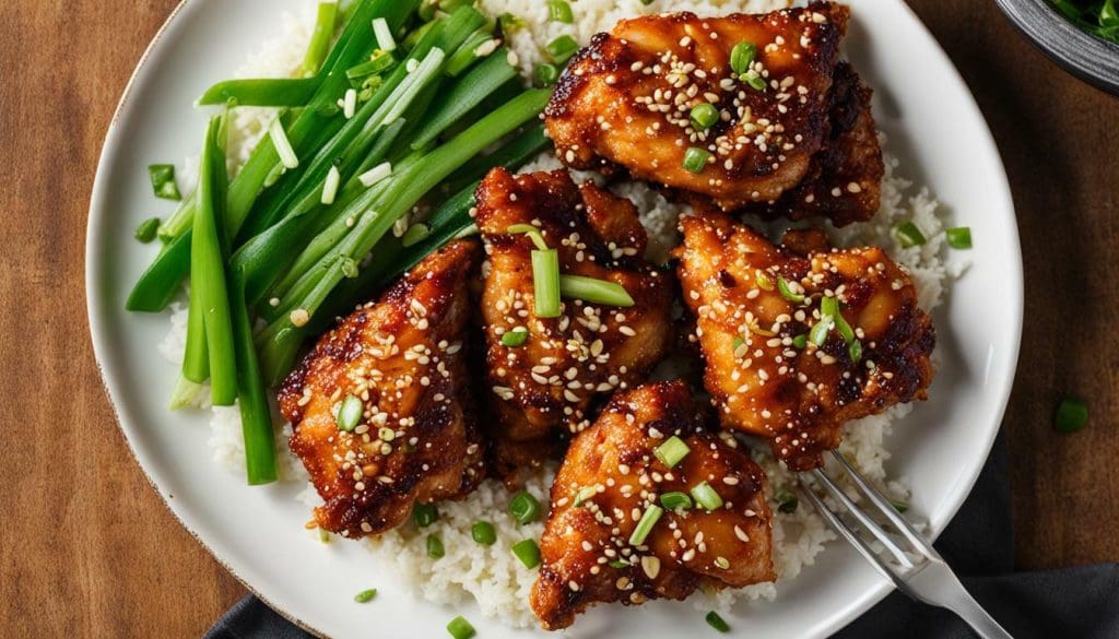 Air Fryer Sesame Chicken