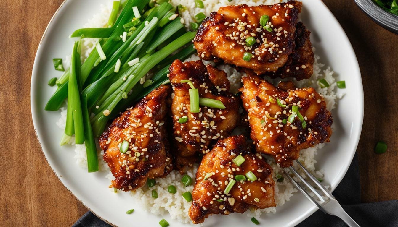 Air Fryer Sesame Chicken