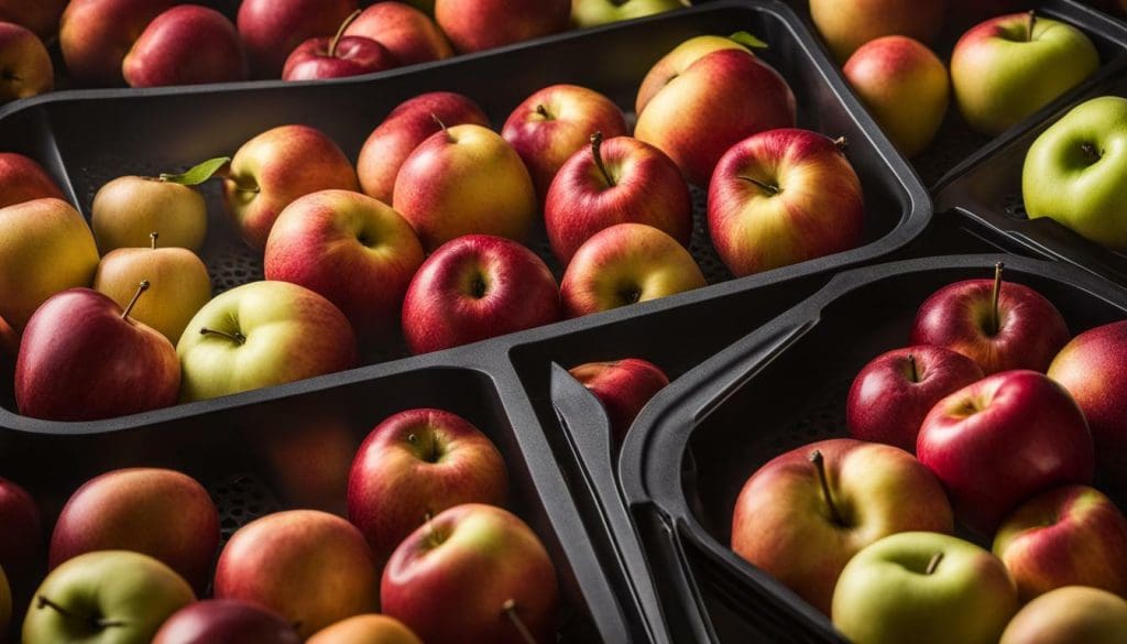 Air fryer dehydrator apples