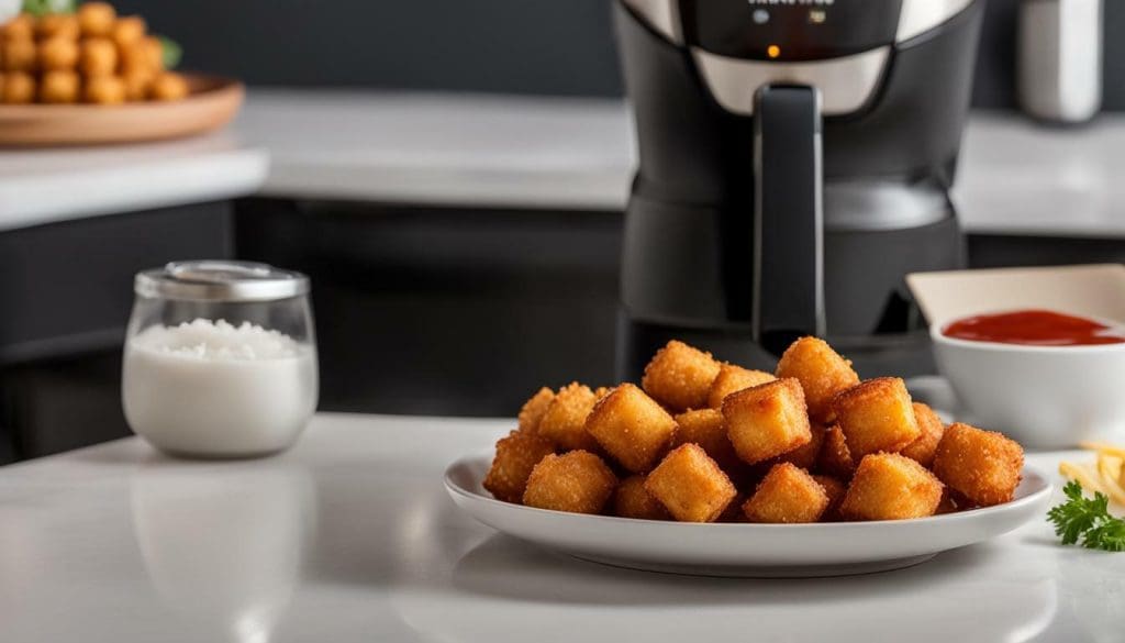 Air fryer tater tots recipe