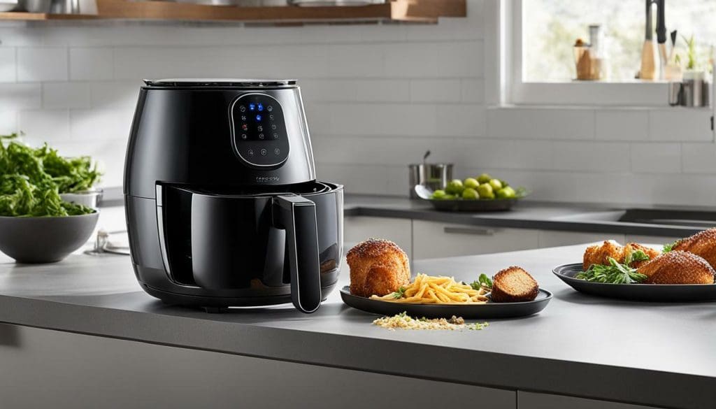 Compact air fryer